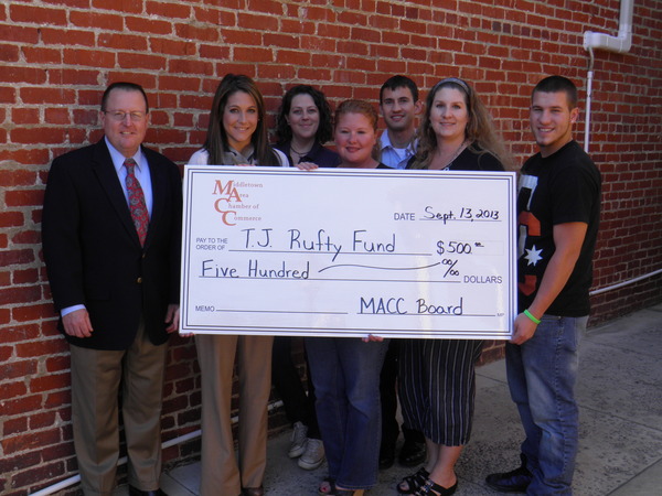 Gift presented to Hope4TJ Fund